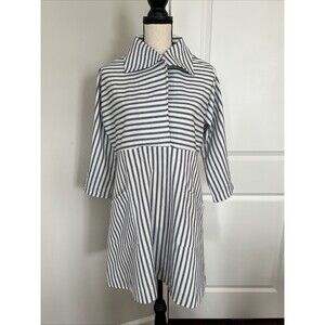 Tuckernuck Nautical Stripe Collared Dress XS